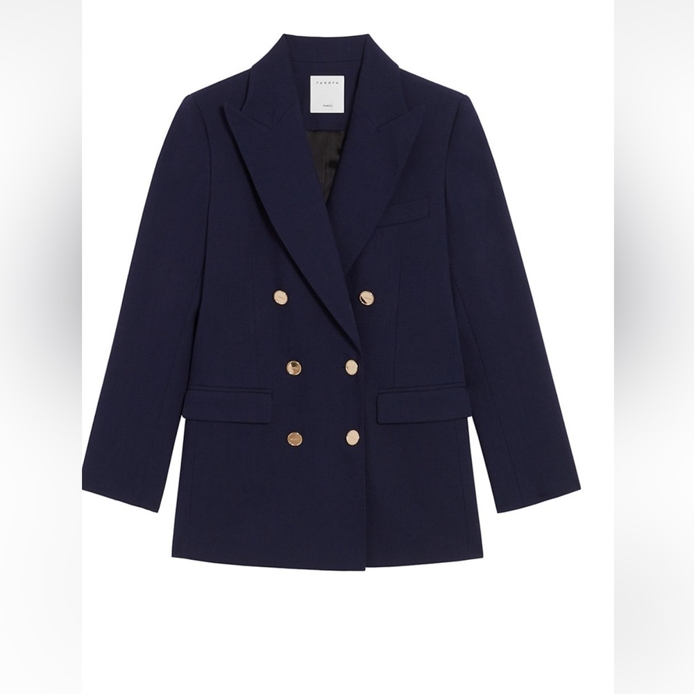 Stanislas Double Breasted Tailored Jacket - Picture 2 of 7